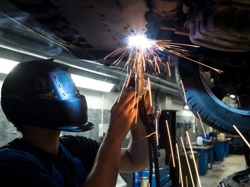 Mẹo chữa lột da mặt khi hàn cho dân cơ khí