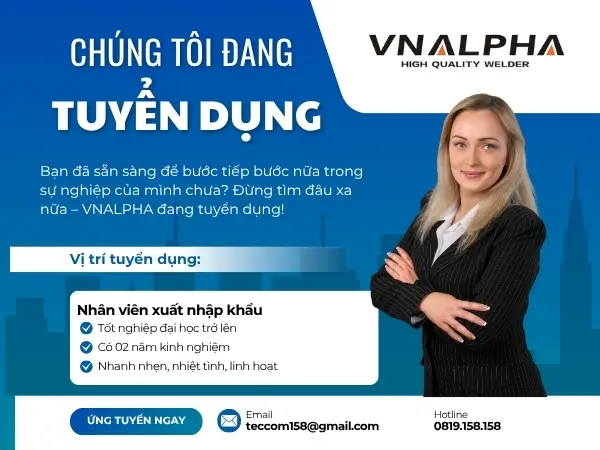 Tuyển dụng vị trí nhân viên xuất nhập khẩu